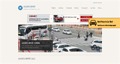 Desktop Screenshot of alicante-airport.net